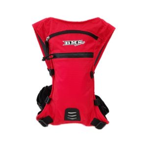 Bulto de Hidratación Xlock Bms Racing Rojo 2,5 L