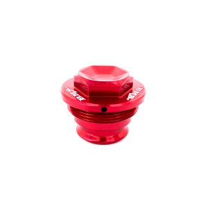Tapa del Depósito de Aceite del Freno Trasero Braktec Rojo