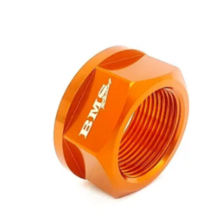 Tuerca de Rueda Trasera KTM Husqvarna GasGas 25mm Naranja BMS Racing