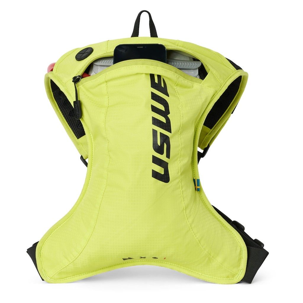 Bolsa de hidratación Outlander Moto 2L Crazy Yellow - Imagen 3