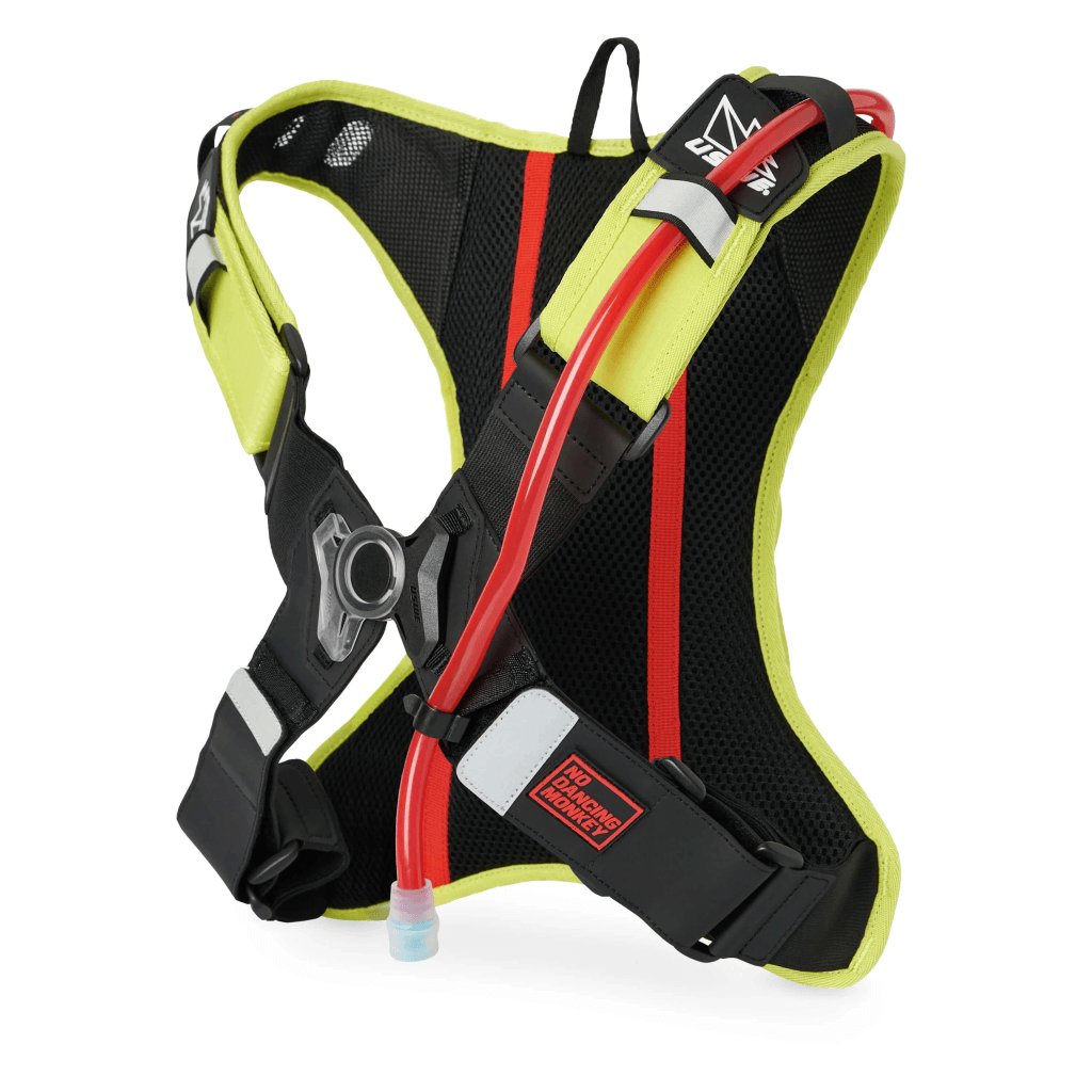 Bolsa de hidratación Outlander Moto 2L Crazy Yellow - Imagen 2