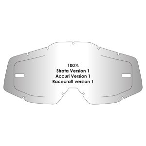 Repuesto AirScreen para 100% Accuri 1, Strata 1 y Racecraft 1